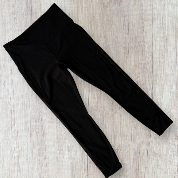 ATHLETA Shakti Mesh 7/8 Tight Black Leggings - Picture 1 of 6